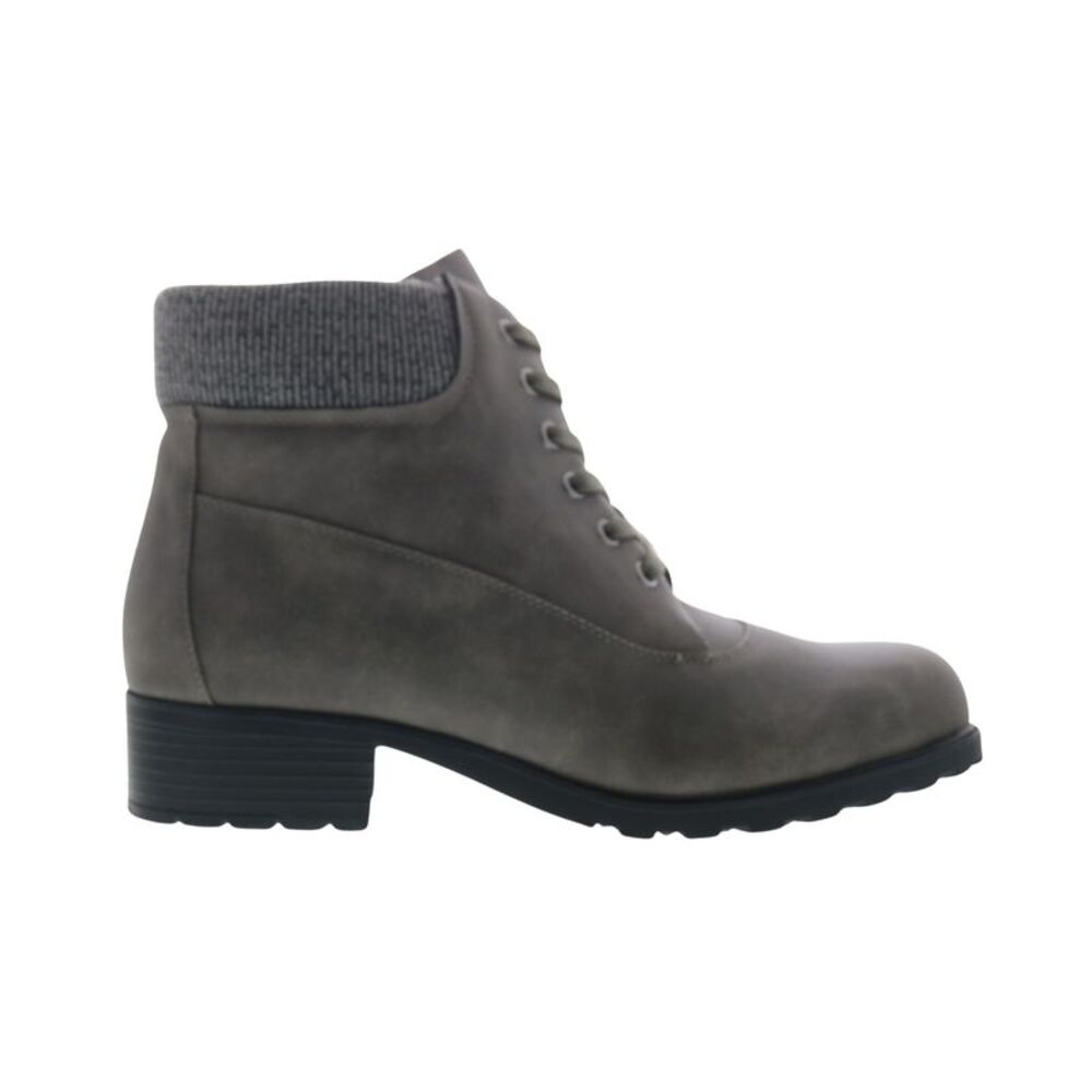 Trotters Womens Bellamy Gray Boots (NWT)